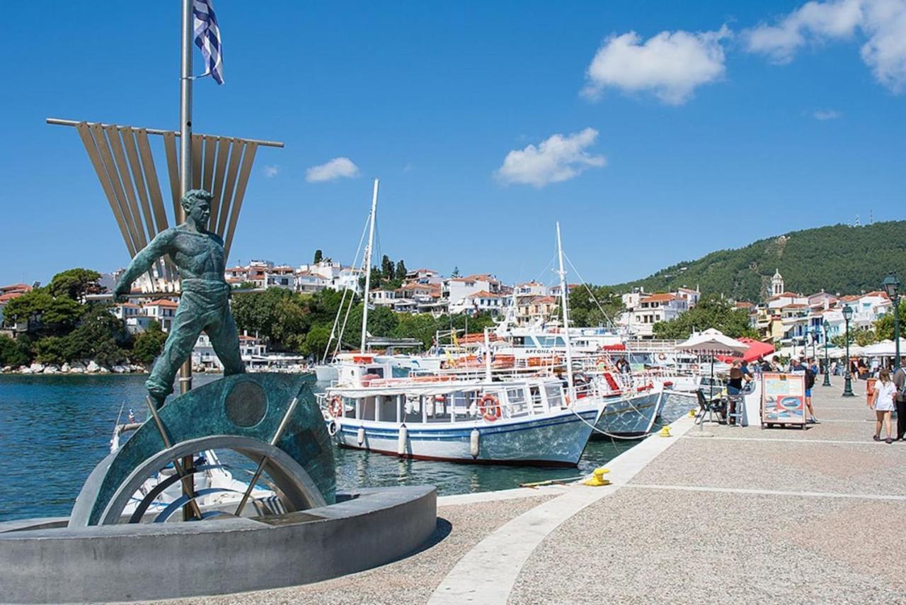 Mikri Gonia Villa Skiathos by Eksteriør billede
